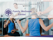 Tablet Screenshot of familychirowellnesscenter.com